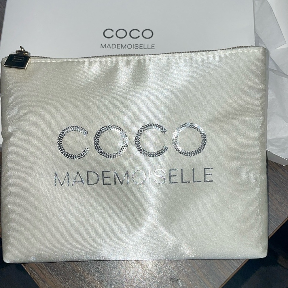 Chanel Coco Mademoiselle cosmetic bag